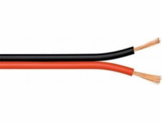Goobay Reproduktorový kabel Cable Červený Černý CU - Délka kabelu 50 m