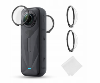 NoName 2x Ochranný kryt objektivu z tvrzeného skla H9 pro...