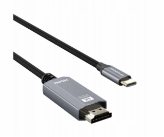 Wozinsky Kabel WCCH-01 USB-C - HDMI 4K 60Hz 1,8 m - černý