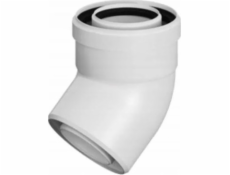 Ricom PP-PP KOLENO Z BETONU 45ST DN80/125 TĚSNĚNÍ