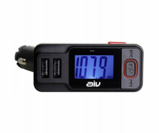 AIV FMT-719 BT-RDS FM-vysílač vč. handfri funkce, med fje...