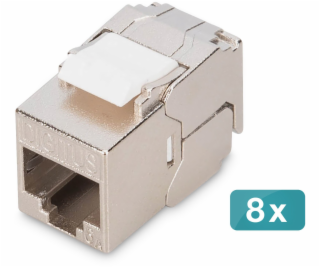 Digitus Keystone Cat6A geschirmt 8 Stk. werkzeugfr