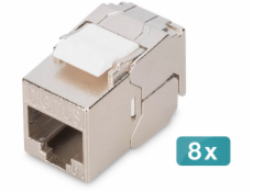 Digitus Keystone Cat6A geschirmt 8 Stk. werkzeugfr