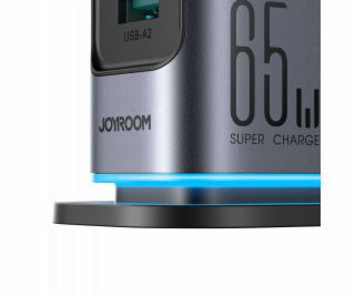 Joyroom Nabíjecí stanice JR-TCM02 GaN 65W s 4xUSB-C a 2xU...