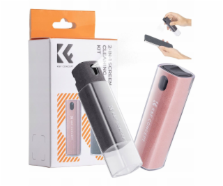 Kf Sada 2x tekutý sprej 10ml na čištění optiky monitoru /...