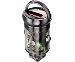 Wozinsky 65W autonabíječka USB-C PD 65W / USB-A 45W QC 3....