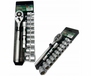 NoName Sada nářadí 1/2  nástrčný klíč, ráčna 12dílná (10-...