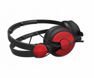 Superlux HD562 červená, uzavřená, na uši