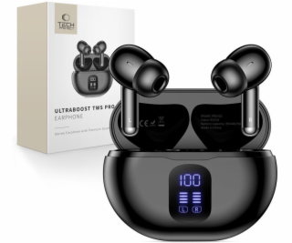 Tech-Protect Sluchátka ULTRABOOST TWS PRO G2 ČERNÁ