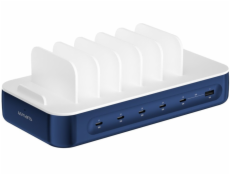 4smarts 541279 Mobilní nabíječka Univerzální tmavě modrá, bílá AC rychlé nabíjení Interní