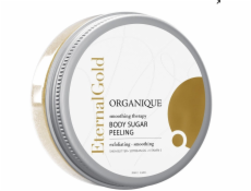 Organique Eternal Gold vyhlazující cukrový tělový peeling 200 ml