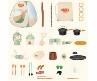Bounn Dětská kempingová sada se stanem a příslušenstvím