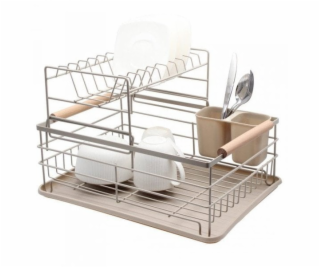 Brunbeste DVOJPATROVÁ SUŠIČKA NÁDOBÍ S ODKVAČKEM A TÁCEM ...