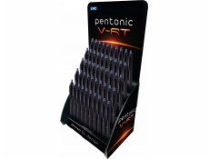 Linc Kuličkové pero PENTONIC B-RT 4007BLU-D50 modré 0.7 černé pouzdro 5x10 ks + displej plast