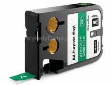 Dymo Originální páska Barva potisku: bílá / Barva pozadí: zelená DYMO 1868781 12 mm x 7 m