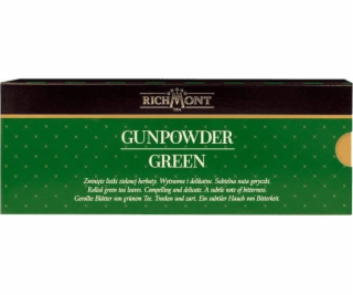 Richmont Tea Richmont Green Gunpowder 12x4g - čistý čínsk...