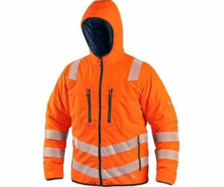 NoName DVOUVRSTVÁ PROŠÍVANÁ BUNDA CXS CHESTER, ORANŽOVÁ, ...