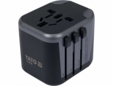 Yato Cestovní adaptér UNIW. 2XUSB 12W