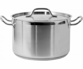 Yato VYSOKÝ HRNEC S VÍČKEM Z NEREZOVÉ OCELI 28X28 11,1 L