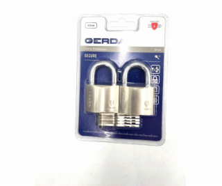 Gerda SECURE KSWS S40 Sada 2 dvojitých mosazných visacích...