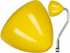 Comandante Standardní knoflík - Dřevěný standardní knoflík - Žlutý