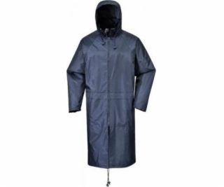 Portwest S438 Klasický nepromokavý kabát - Černý 3XL