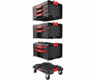 Qbrick PRO zásuvkový box na nářadí na kolečkách