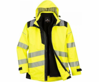 Portwest Pracovní bunda 3 v 1 PW365YBR žlutá L