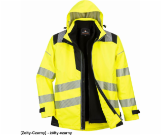 Portwest PW365 - PW3 reflexní bunda 3 v 1 - žluto-černá XL