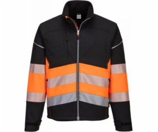 Portwest Hi-Vis softshellová bunda PW375BKO Velikost S