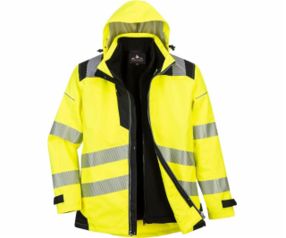 Portwest Pracovní bunda 3 v 1 PW365YBR žlutá M