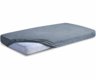 Multitex Prostěradlo 120 x 200, saténové s gumičkou, zlat...