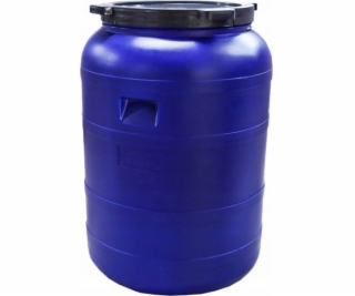 NoName Kulatý plastový sud o objemu 200 l, modrý