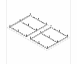 Sanplast Rám STS-084 pro obdélníkovou sprchovou vaničku (...