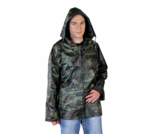 Reis Pláštěnka s kapucí M Camo