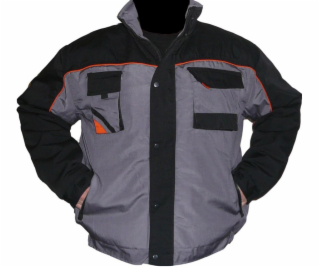 NoName Profesionální zateplená bunda 50, šedá a černá