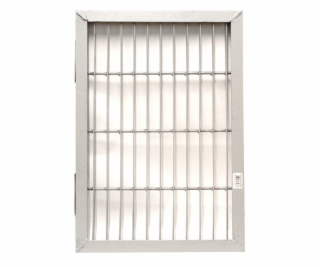 NoName Kovová rohožka s rámem 500x350 mm pro montáž na zeď