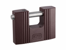 LOB Visací zámek Hnědý kolík 3 klíče 92mm KT05