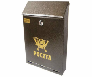 NoName Starožitná zlatá poštovní schránka C-4