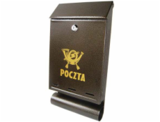 NoName Starožitná zlatá poštovní schránka s tubusem A-4T