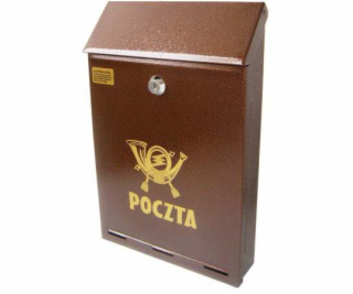 NoName Starožitná měděná poštovní schránka C-4