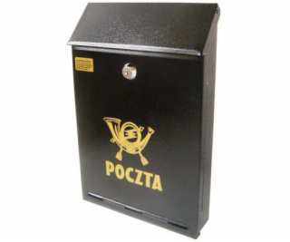 NoName Černá poštovní schránka A4