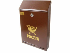 NoName Hnědá poštovní schránka C-4