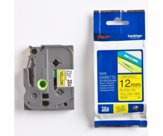 Brother Páska do tiskárny štítků s černým tiskem a žlutým...