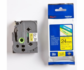 Brother Páska do tiskárny štítků s černým tiskovým / žlut...