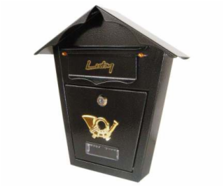 NoName Starožitná šedá poštovní schránka SD1