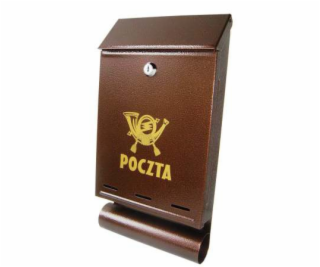 NoName Starožitná měděná poštovní schránka s tubusem A-4T