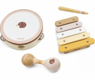 Viga Toys Hudební sada Ježek Tamburína Maracas Xylofon