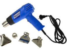 Geko Horkovzdušná pistole Elektrická horkovzdušná pistole 2000 W + trysky (10)