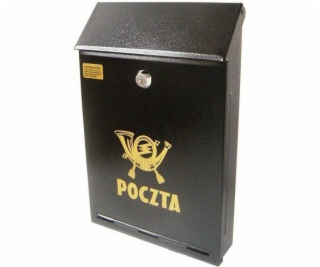 NoName Poštovní schránka A-4 antracitová (SKL A4 499)